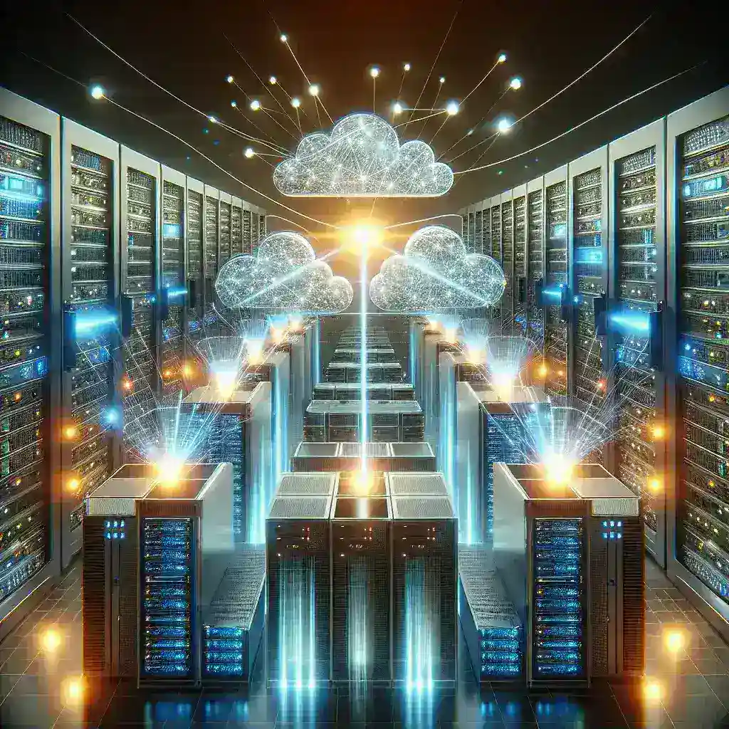 "Illustration of Cluster-Aware Storage Replication Platforms showcasing data management benefits in modern infrastructure, highlighting cloud integration, scalability, and enhanced data protection."
