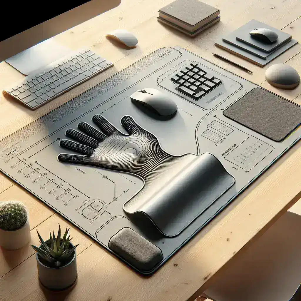 How an Ergonomic Mouse Pad Differs from a Regular Mouse Pad