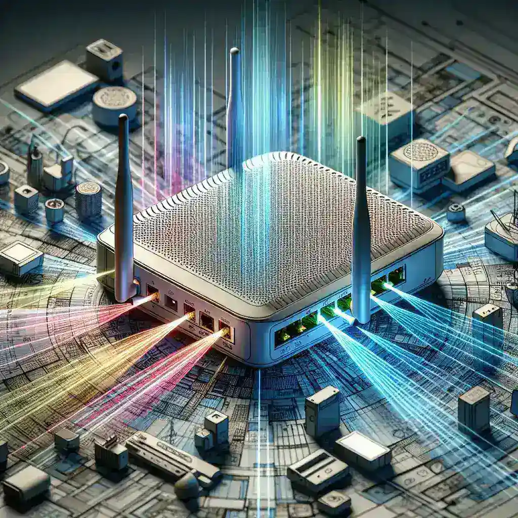 What is beamforming in WiFi routers, and how does it work?