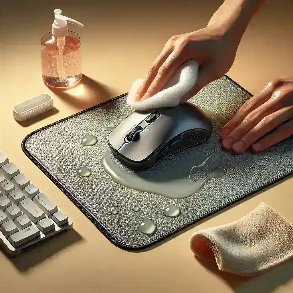 The Best Way to Clean an Ergonomic Mouse Pad with a Gel Wrist Rest